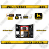 Image of John Deere 445 New Style Decal Kit Lawn Tractor- Aftermarket Kit