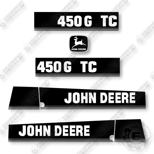 John Deere 450G TC Decal Kit Crawler Dozer- Aftermarket Kit