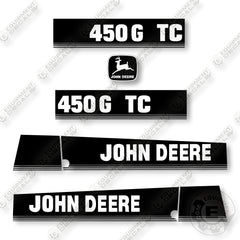 John Deere 450G TC Decal Kit Crawler Dozer- Aftermarket Kit