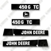 Image of John Deere 450G TC Decal Kit Crawler Dozer- Aftermarket Kit