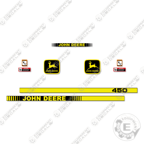 Fits John Deere 450 Decal Kit - Grain Drill