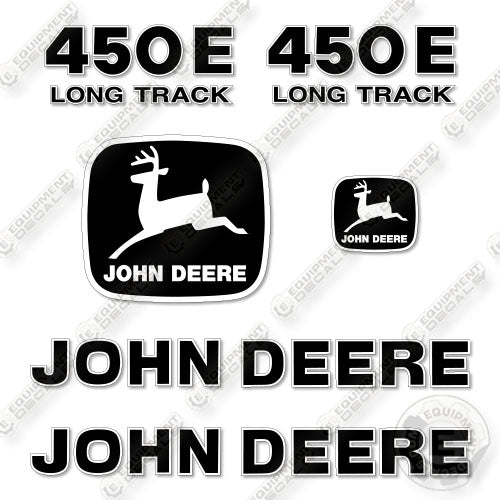 John Deere 450E Decal Kit Crawler Dozer - Aftermarket Kit