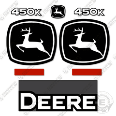 Fits John Deere 450K Decal Kit Dozer Crawler (2021+)