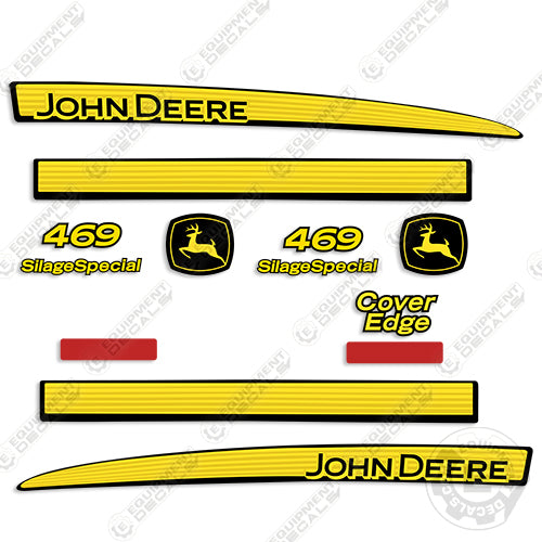 Fits John Deere 469 Decal Kit Round Baler