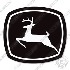 Fits John Deere 470G LC Counterweight Decal Excavator - 2021+