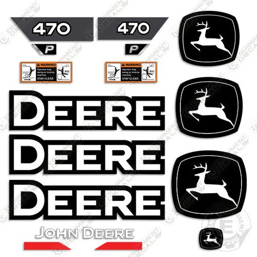 Fits John Deere 470P Decal Kit Wheel Loader