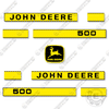 Image of Fits john Deere 500 Decal Kit Grain Cart