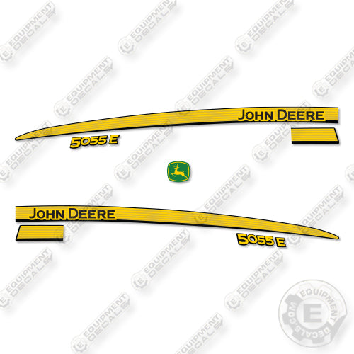Fits John Deere 5055E Open Cab Decal Kit Tractor