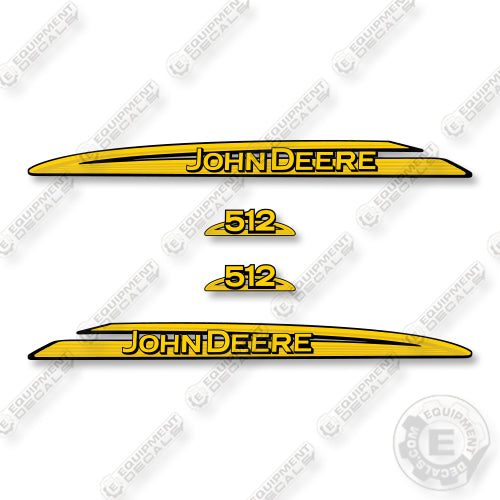 John Deere 512 Decal Kit Ripper- Aftermarket Kit