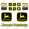 Image of Fits John Deere 520 New Style Decal Kit Tractor