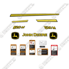 Fits John Deere 520M Decal Kit Front End Loader Attachment