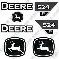 Fits John Deere 524P Decal Kit Mid-Size Wheel Loader