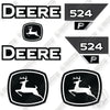 Image of Fits John Deere 524P Decal Kit Mid-Size Wheel Loader