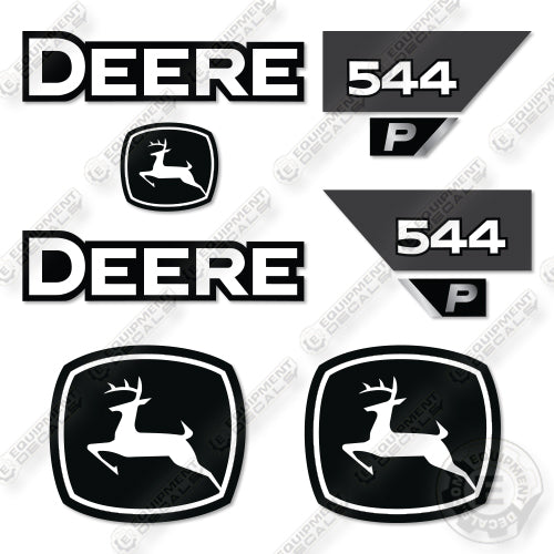 Fits John Deere 544P Decal Kit Mid-Size Wheel Loader