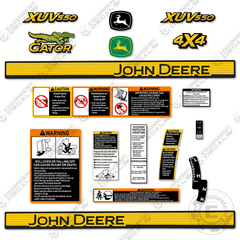 Fits John Deere Gator XUV 550 Decal Kit Utility Vehicle
