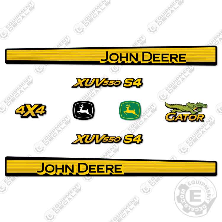 Fits John Deere 550 XUV S4 Decal Kit UTV