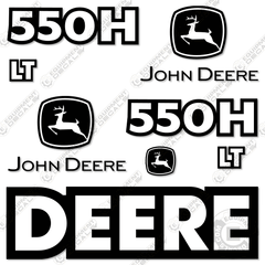 Fits John Deere 550H LT Decal Kit Dozer