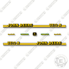 John Deere 5510N Decal Kit Tractor - Aftermarket Kit