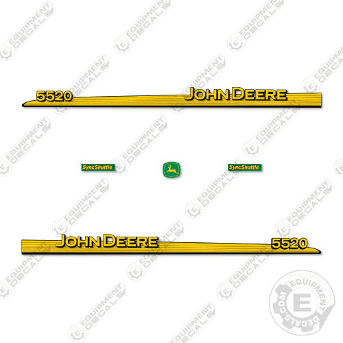 Fits John Deere 5520 Decal Kit Tractor