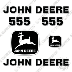 Fits John Deere 555 Decal Kit Crawler Loader