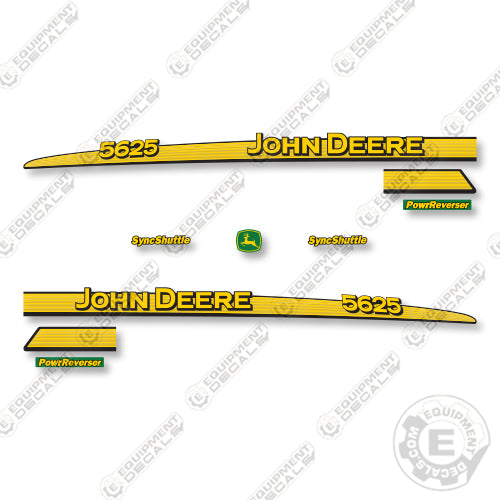 John Deere 5625 Decal Kit Tractor - Aftermarket Kit