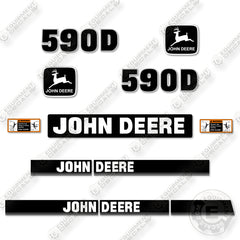 Fits John Deere 590D Decal Kit Excavator