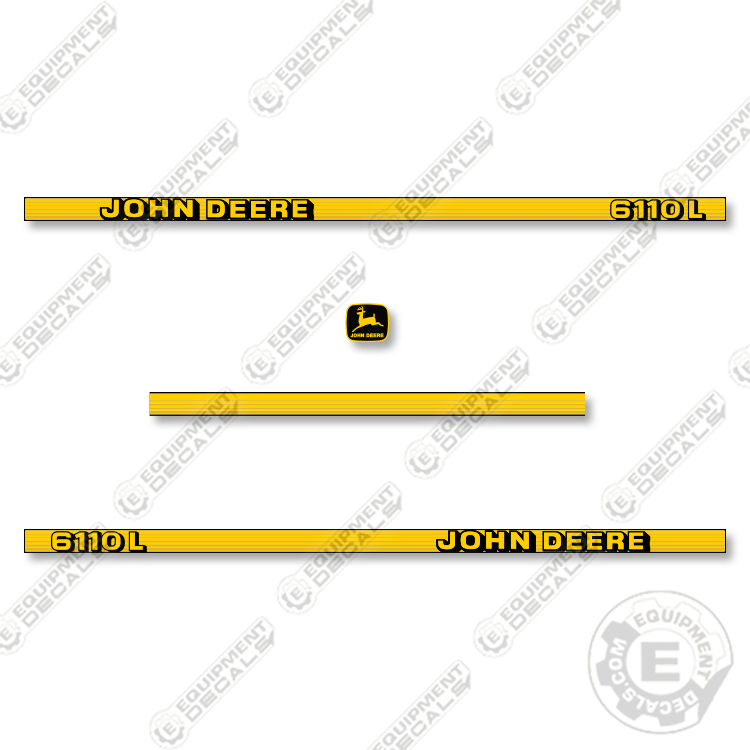 Fits John Deere 6110L Decal Kit Tractor