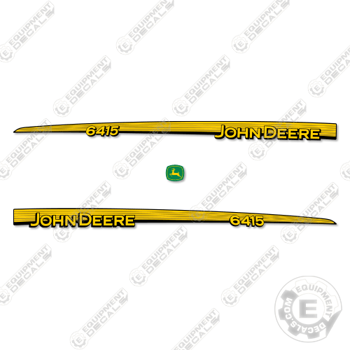 Fits John Deere 6415 Decal Kit Tractor – Equipment Decals