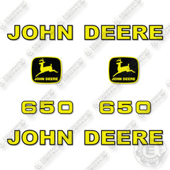 John Deere 650 Decal Kit Hay Rake- Aftermarket Kit