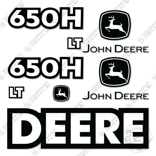 Fits John Deere 650H LT Decal Kit Dozer (2003-2004)