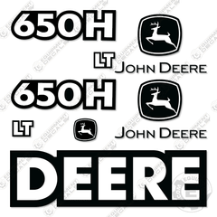 Fits John Deere 650H LT Decal Kit Dozer (2003-2004)