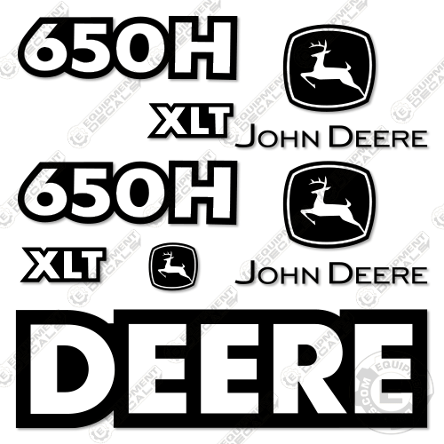 Fits John Deere 650H XLT Decal Kit Dozer (2003-2004)