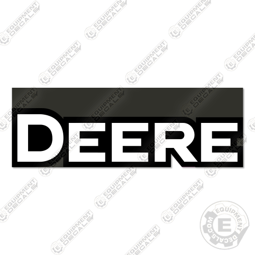 Fits John Deere 650J Rear Decal