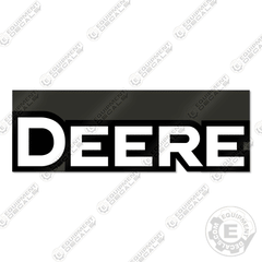 Fits John Deere 650J Rear Decal