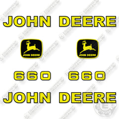 John Deere 660 Decal Kit Hay Rake- Aftermarket Kit
