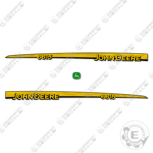 Fits John Deere 6615 Decal Kit Tractor