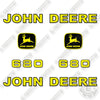 Image of John Deere 680 Decal Kit Hay Rake- Aftermarket Kit