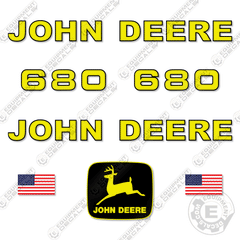 John Deere 680 Decal Kit Manure Spreader
