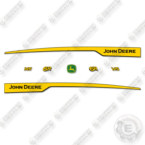 John Deere 6R-145 Decal Kit Tractor - Aftermarket Kit