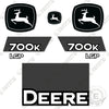Image of John Deere 700K Decal Kit Crawler Dozer - 2019 and Up - Aftermarket Kit