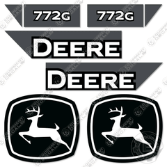 Fits John Deere 772G Decal Kit Motor Grader (2021+) - Scraper