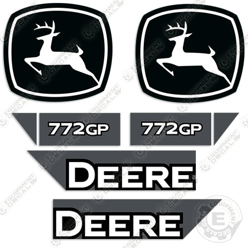 Fits John Deere 772GP Decal Kit Motor Grader (2021+) - Scraper
