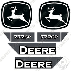 Fits John Deere 772GP Decal Kit Motor Grader (2021+) - Scraper