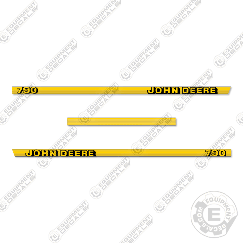 Fits John Deere 790 Decal Kit Tractor