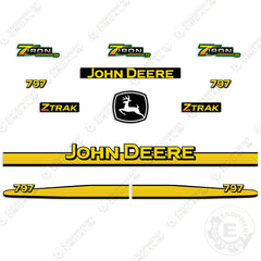 John Deere 797 Decal Kit Mower