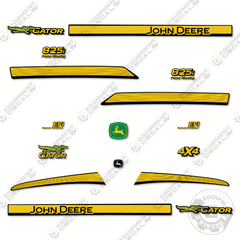 Fits John Deere Gator 825i Decal Kit Utility Vehicle - WITH DOOR STRIPES