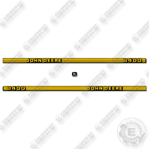 John Deere 8400 Logo Decal Kit Tractor- NEW STYLE !
