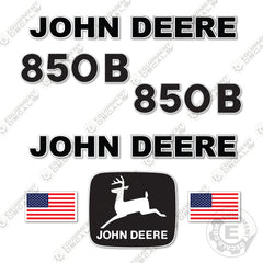 Fits John Deere 850B Decal Kit Dozer