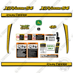 Fits John Deere Gator 855M S4 Decal Kit Utility Vehicle New