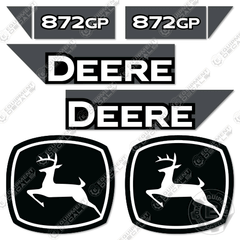 Fits John Deere 872GP Decal Kit Motor Grader (2021+) - Scraper